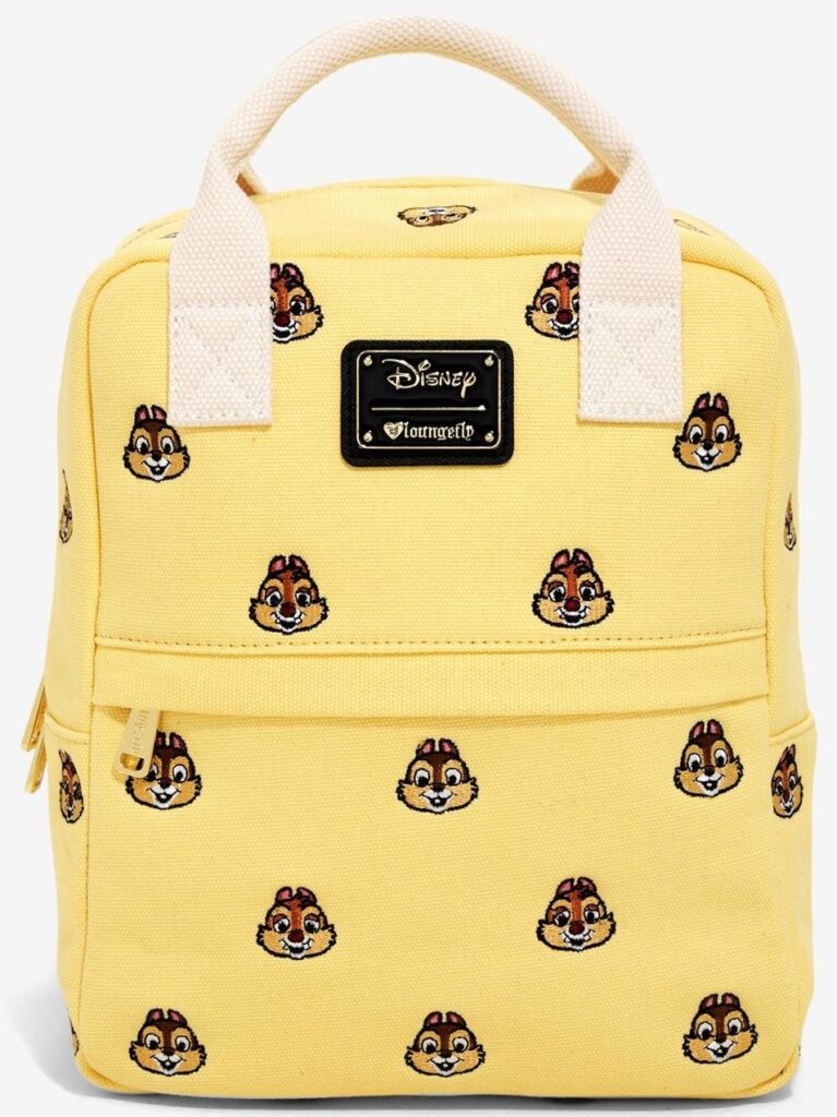 Loungefly Backpack Disney Chip & Dale Yellow Heads Backpack Sisters
